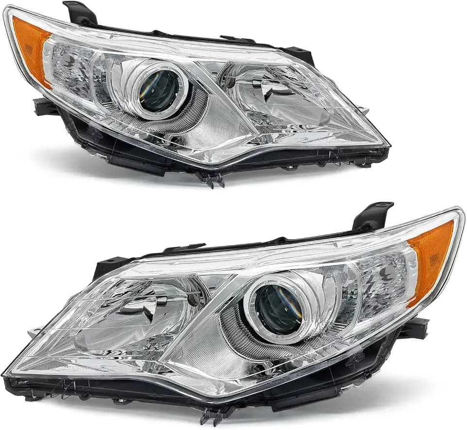 for 2012-2014 Toyota Camry L Halogen Headlight W/O Bulbs
