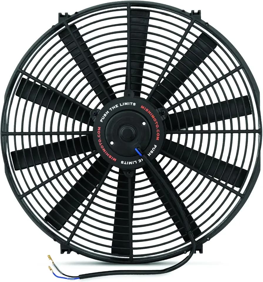 Mishimoto MMFAN-16 Slim Electric Radiator Fan, 16" Universal Fit, Black