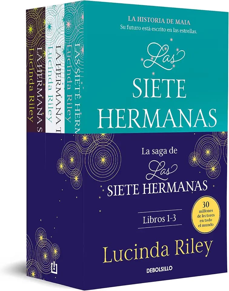 Lucinda Riley (Edición pack: Las siete hermanas | La hermana tormenta | La hermana sombra) (Best Seller | Ficción)