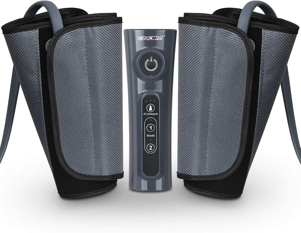 CINCOM Leg Massager for Circulation and Pain Relief FSA - HSA