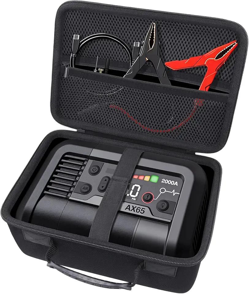 for NOCO Boost+Air AX65 2000A Jump Starter Air Compressor Hard Case