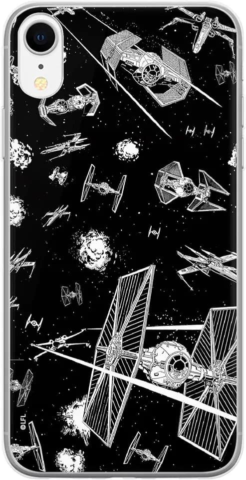 ERT Group Handyhülle für Apple iPhone XR Original und offiziell Lizenziertes Star Wars Muster 038 optimal an die Form des Handy angepasst, hülle aus TPU