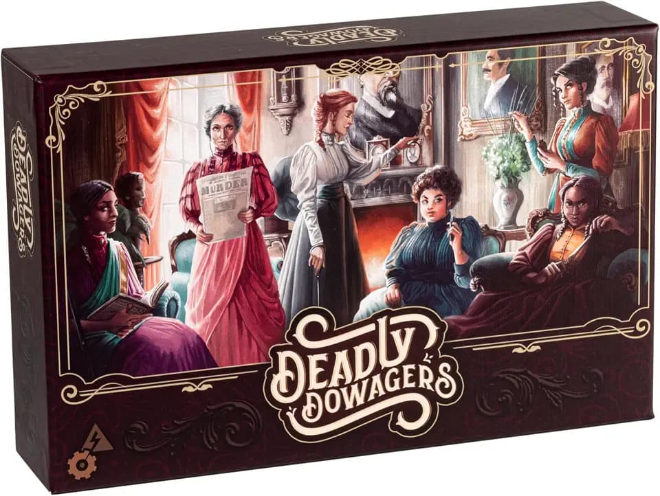 Deadly Dowagers Victorian Marriage & Murder Card Game, 2-6 Players