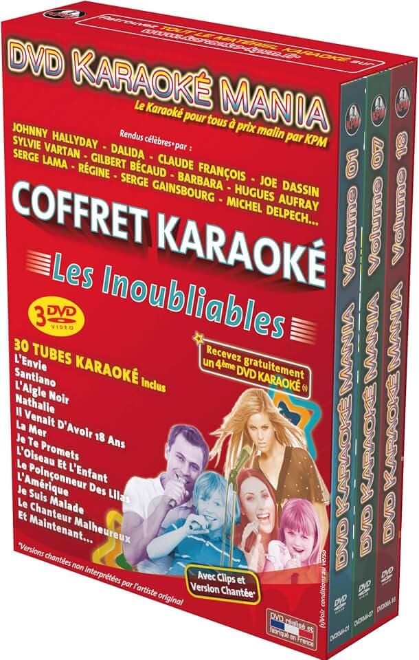 Coffret karaoké mania : les inoubliables [FR Import]