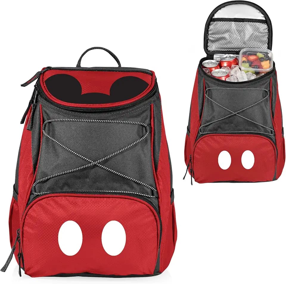 Picnic TIME Disney Backpack Cooler, Insulated Soft Cooler Backpack, Waterproof Lunch Bag, Portable Hiking Ice Chest for Beach, Picnic, Camping & Travel