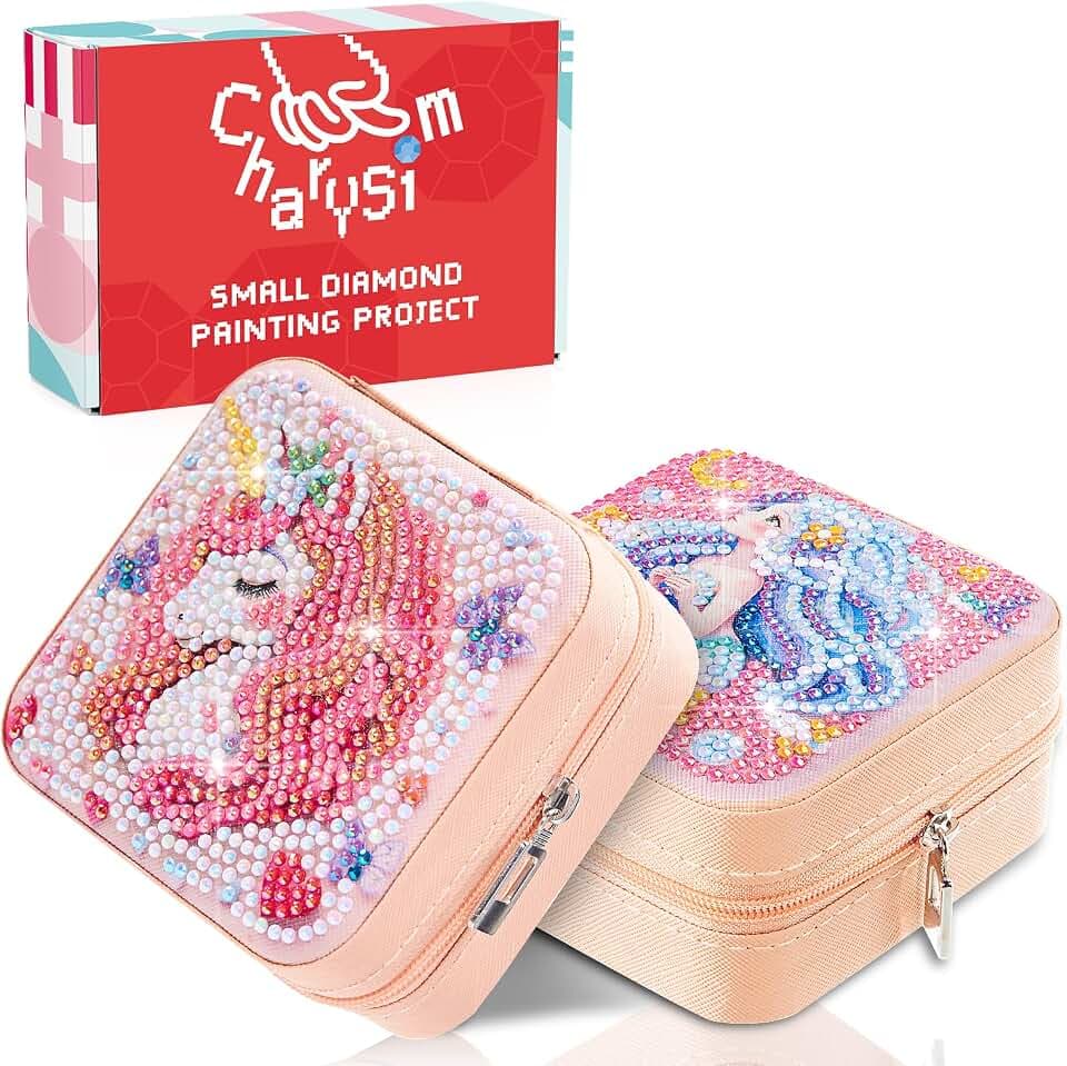 Diamond Painting Schmuckkästchen Kreatives Bastelset Glitzersteine Frauen