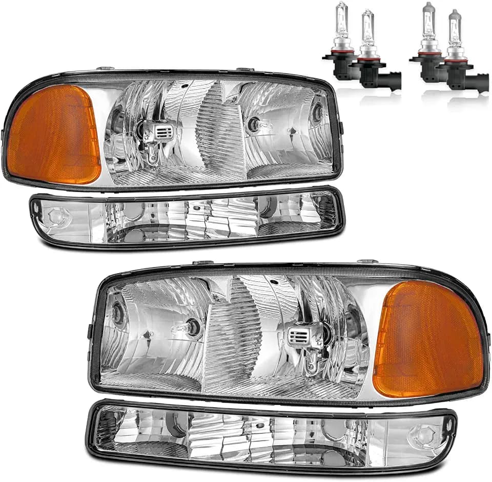 Headlights for 1999-2007 GMC Sierra 1500 2500 3500