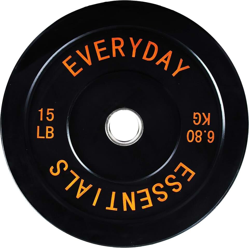 Everyday Essentials olympische Hantelscheibe, mit Stahlnabe
