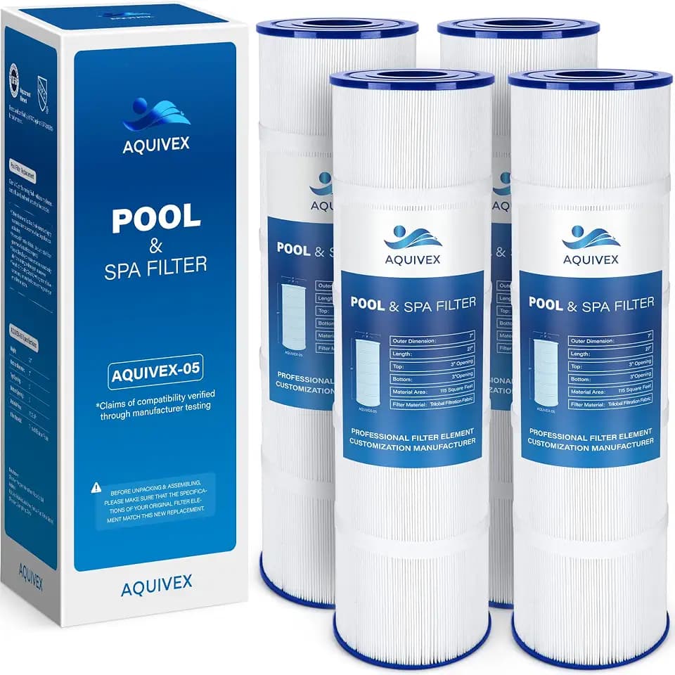 CL460 Jandy Pool Filter Cartridge, 4 Pack