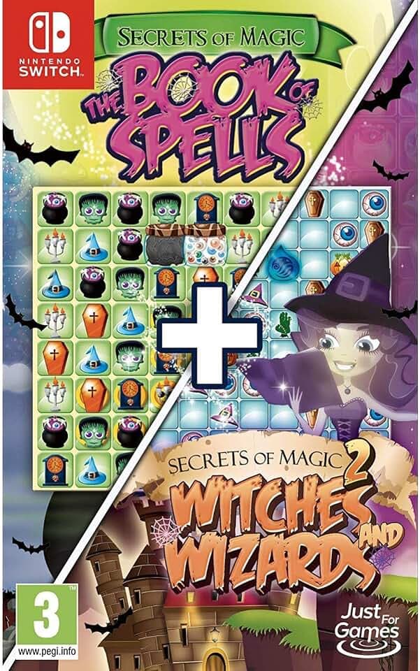 Pack Secrets Of Magic: Das Buch der Zauber + Hexen und Zauberer Nintendo Switch Game