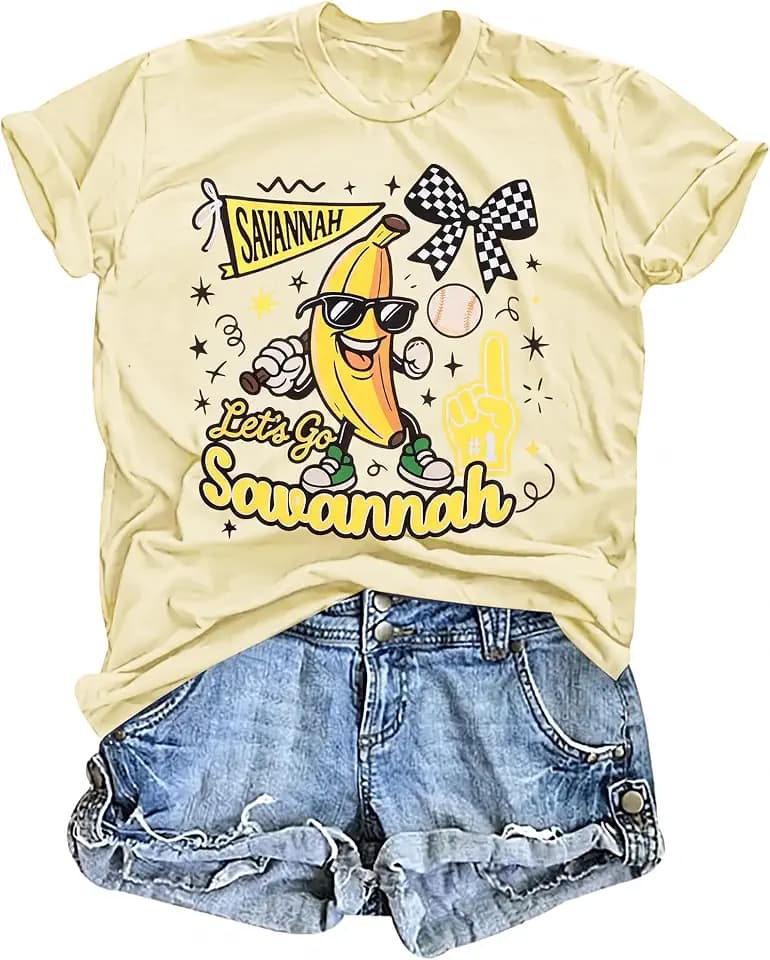 Baseball Shirt Women Baseball Game Day Gift Tops Sports Team Fan Apparel