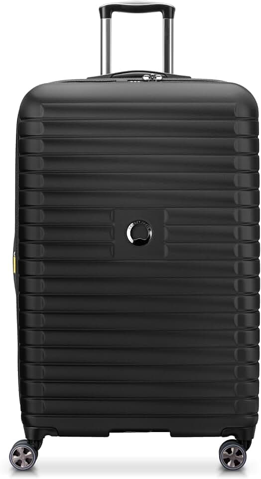 DELSEY PARIS Cruise 3.0, 28 Inch Checked-Large Luggage, Black