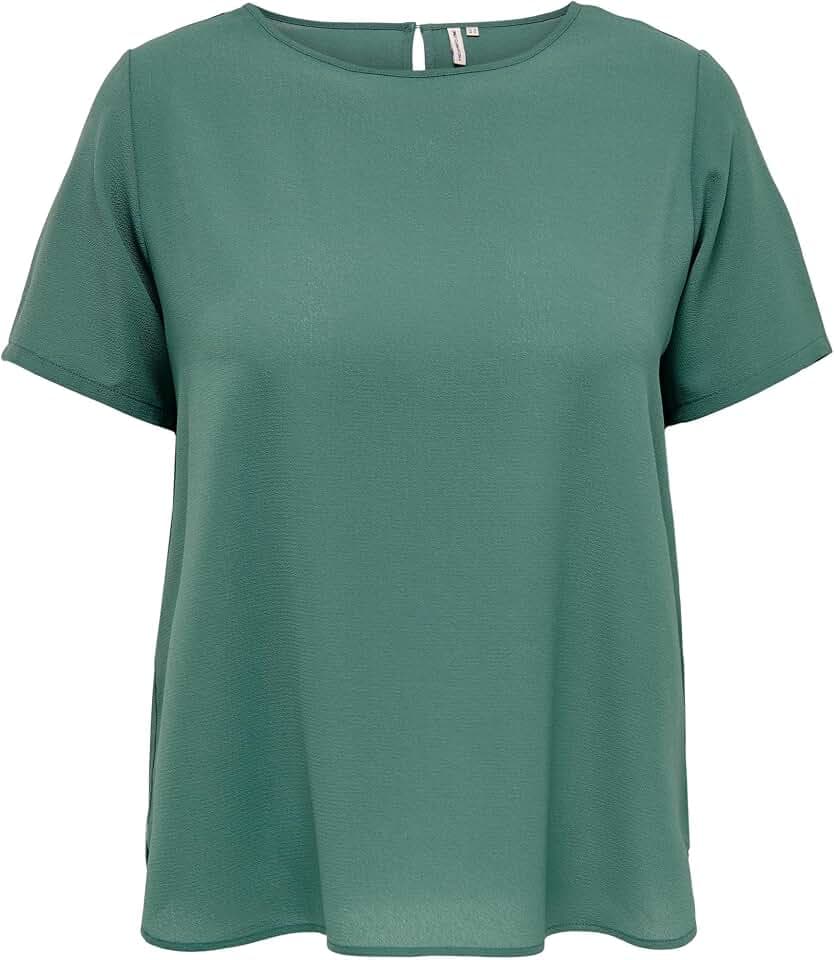 ONLY CARMAKOMA Women's Carvica SS Top Noos WVN Tank