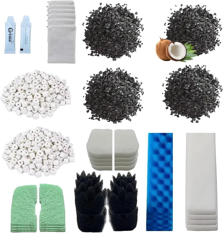 42 Pack Replacement Filter Media Kit for Fluval 306/307, 2 Full Sets