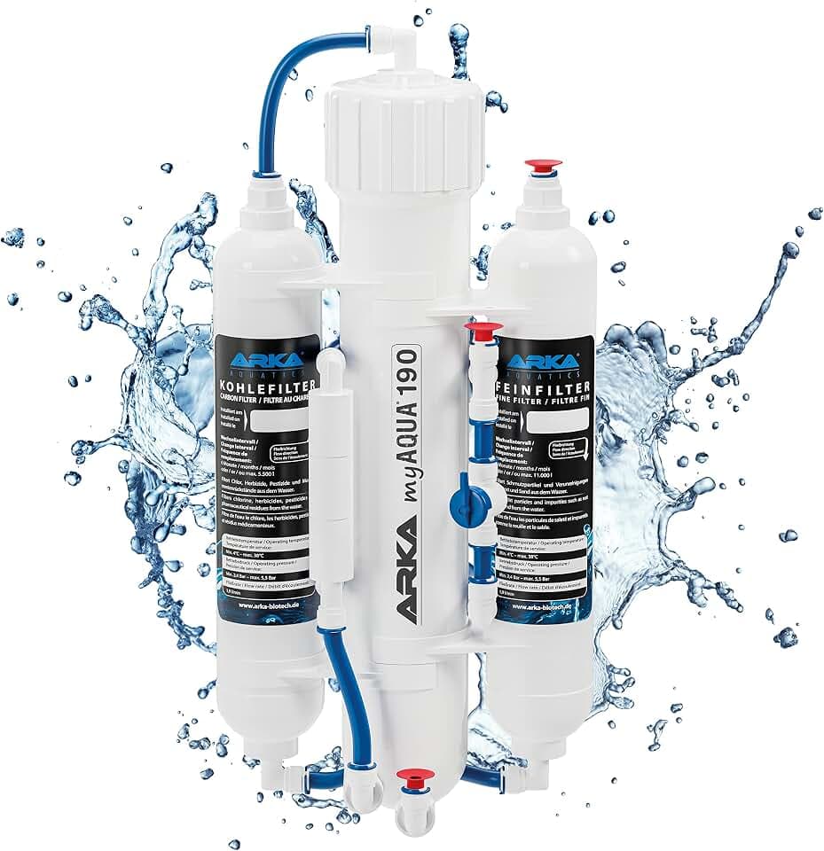Umkehrosmoseanlage Aquarium 190 l/Tag - myAqua Komplettset für Osmosewasser