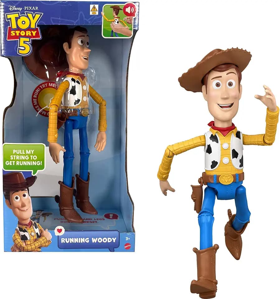 ​Mattel Disney and Pixar Toy Story 5 Running Woody