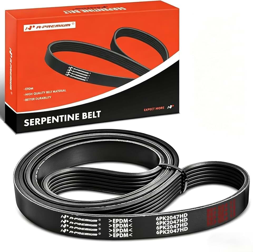 A-Premium Heavy Duty Serpentine Belt 6-Rib 80.58 In