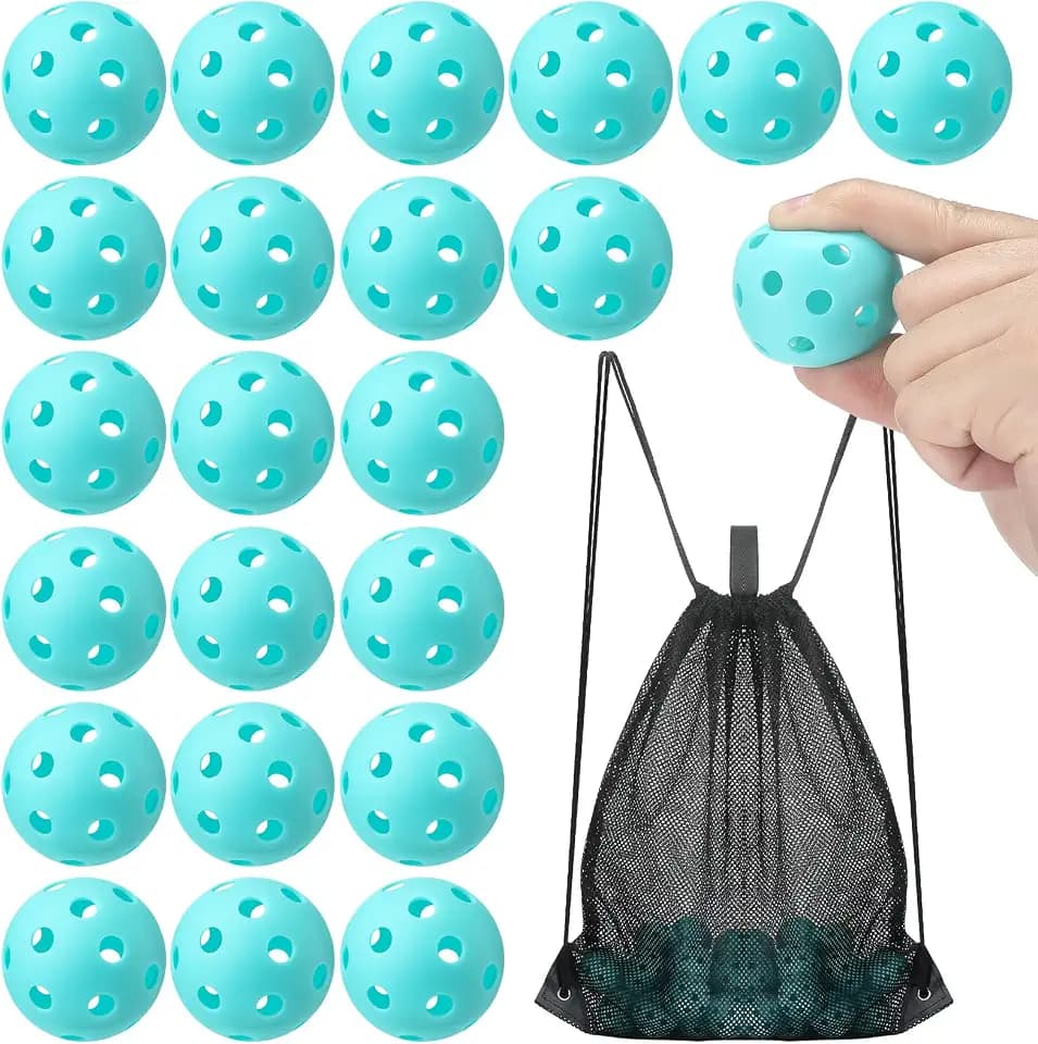 Lunmon 36 Pcs Practice Golf Balls Baseball 42mm Small