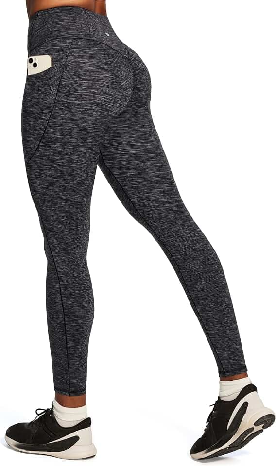 Heathyoga Scrunch Butt Lifting Leggings with Pockets for Women Yoga Pants