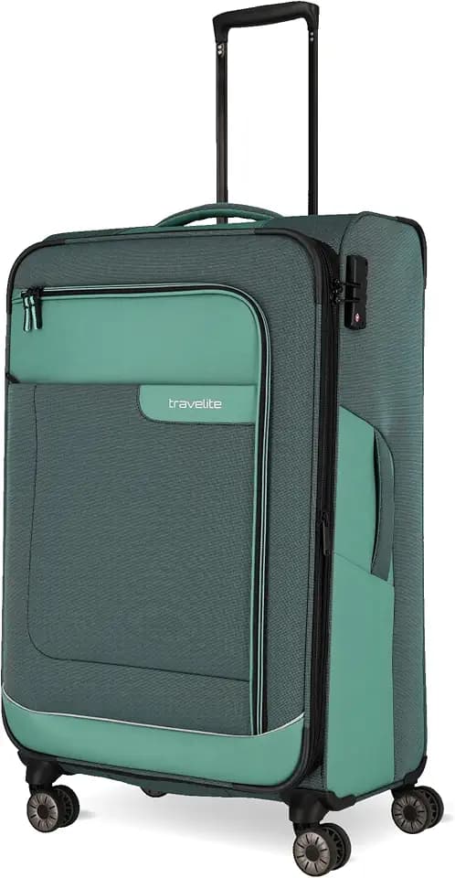 Travelite Koffer VIIA Größe L, 77 cm, 91-103 Liter, Reisekoffer groß
