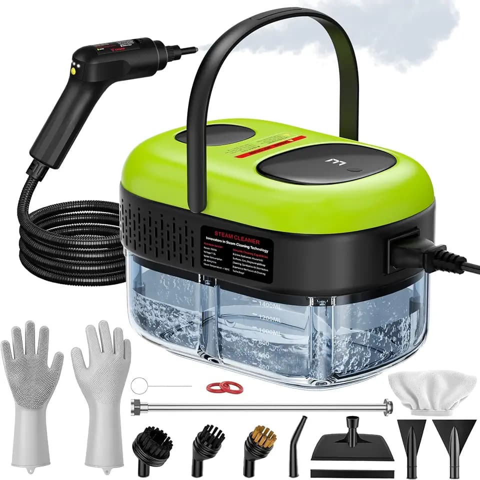 Steam Cleaner for Home Cleaning: 3-Level Control Portable Handheld Steamer