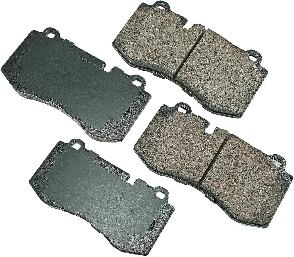 Akebono EUR1223 Front Brake Pad, GREY