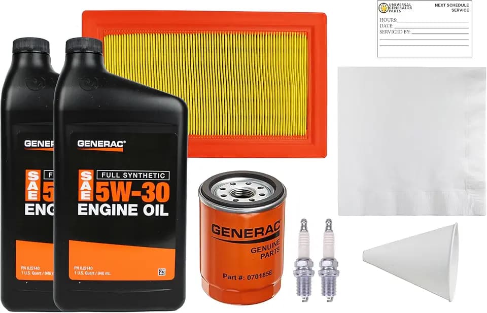 Generac 0J93230SSM 20Kw-22Kw SM 999 Maintenance Kit (Synthetic Oil)