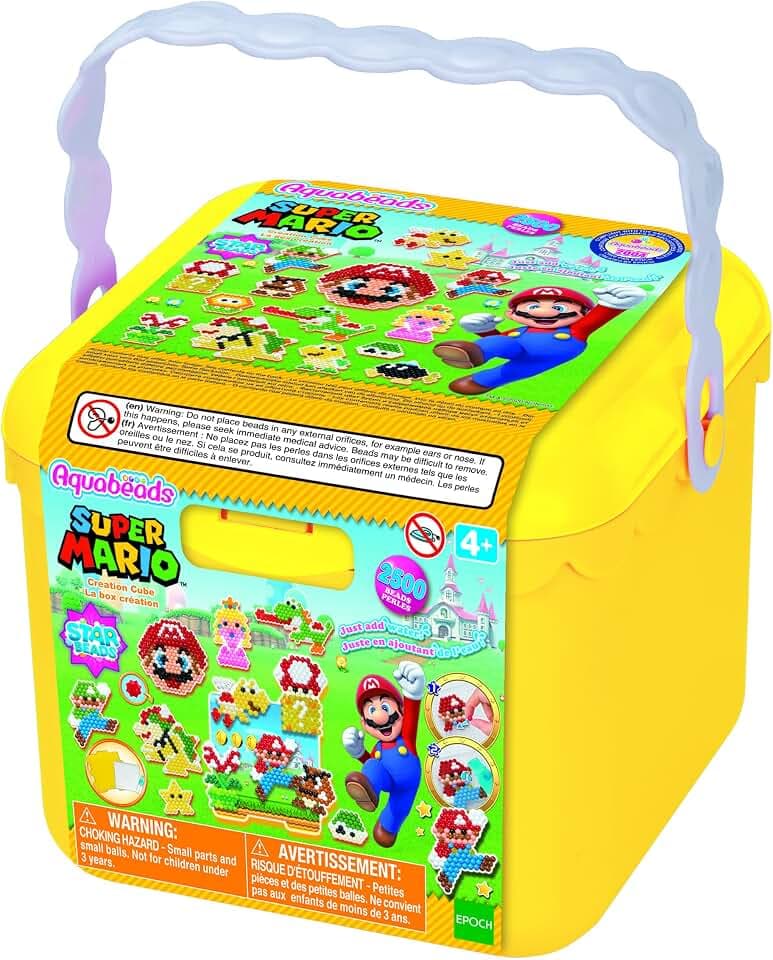Aquabeads 31774 Kreativ Würfel - Super Mario - Bastelset