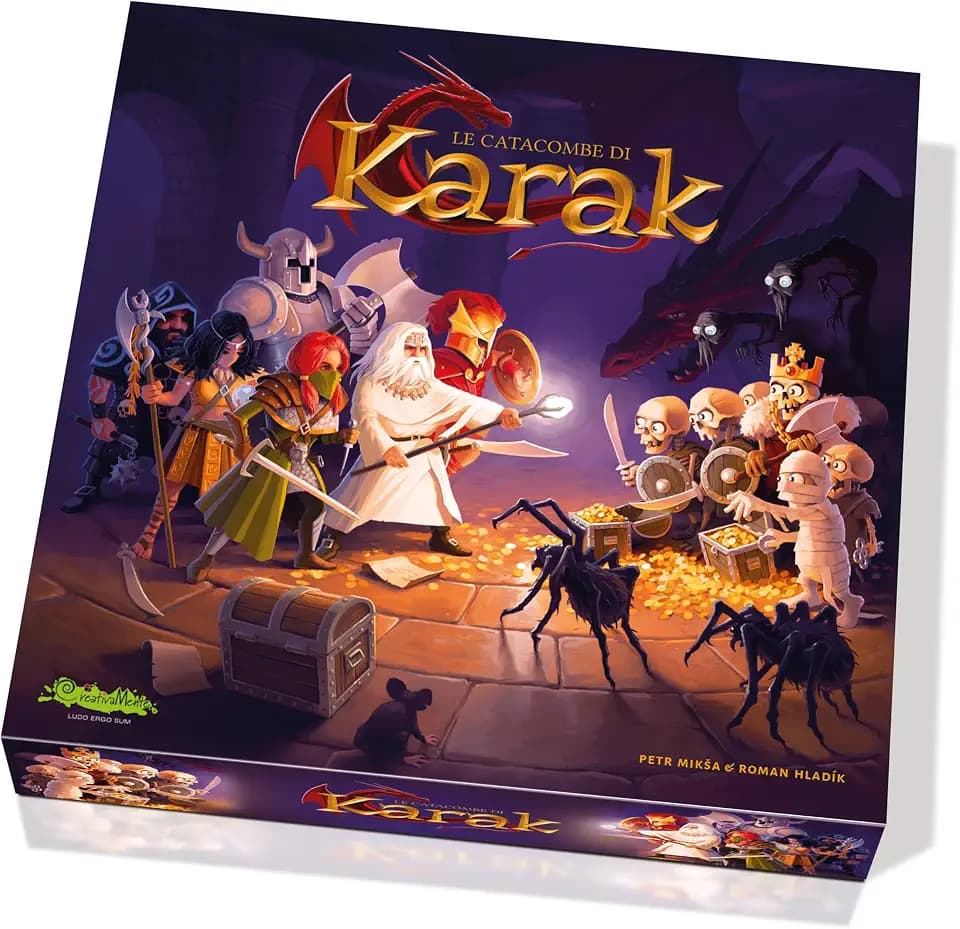 Brettspiel - Die Katakomben von Karak - Neue Version