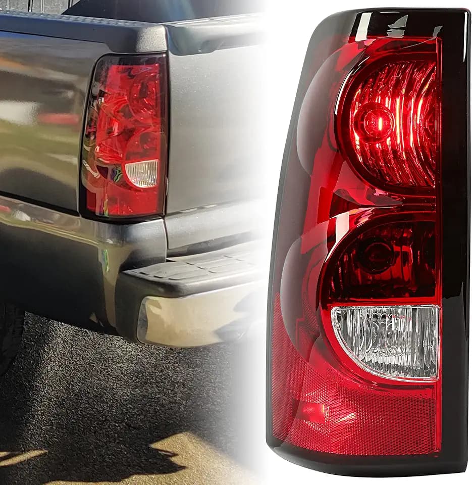 ECOTRIC Tail Lights Compatible with 2003-2007 Silverado Pickup Truck
