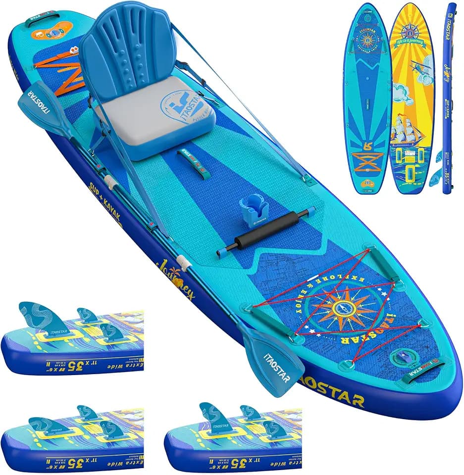 iTAOSTAR Journey-We Journey, We Shine, Paddle Board w/Full Accessories