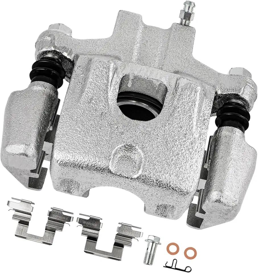 cciyu Rear Right Disc Brake Caliper Assembly w/Bracket 19B2696