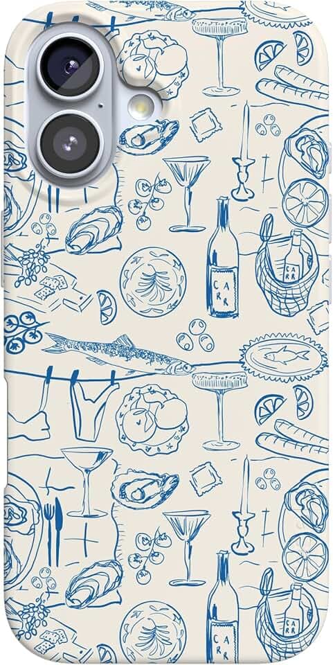 Casely iPhone 17 Case | Amalfi Aperitivo | Dolce Vita | Compatible with MagSafe | Classic Ultra Slim Design
