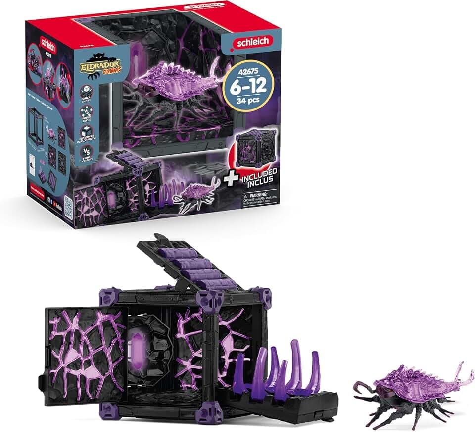 Schleich ELDRADOR | Battle CAVE Schattenassel 42675 | 34 Teile