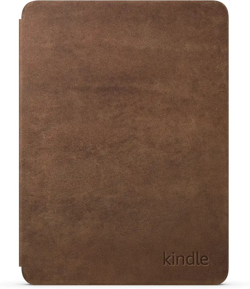 Amazon Kindle Paperwhite and Kindle Colorsoft Case, Lightweight and Foldable Protective Cover - Premium Leather