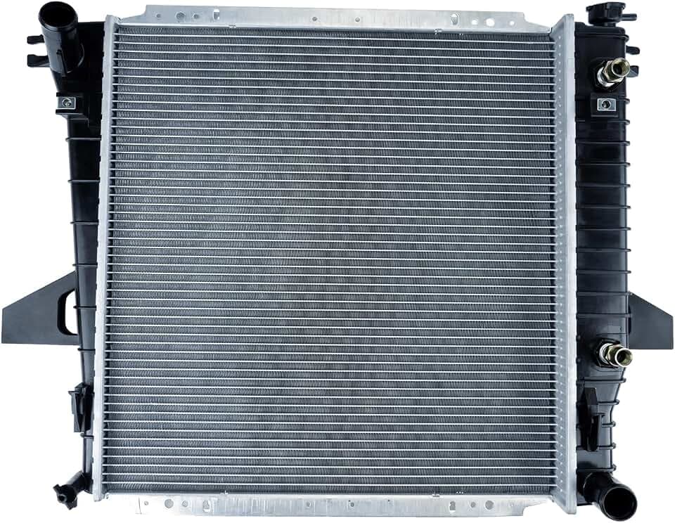 PHILTOP Core Radiator Compatible with 1998-2001 Ranger 2.5L, 1998-2001 B2500 Transmission Oil Cooler Included