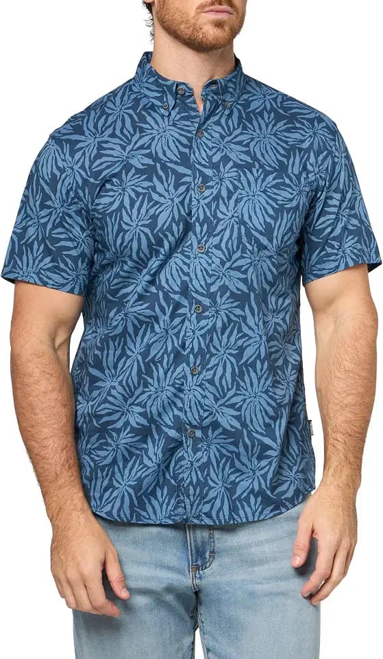Eddie Bauer Mens Eddie Bauer Printed Baja Shirt