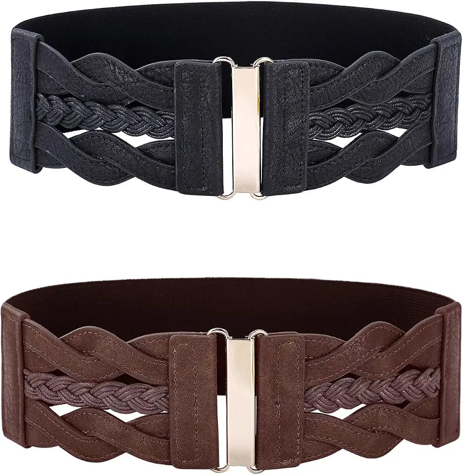 GRACE KARIN Wide Belts for Women Elastic Waist Belt
