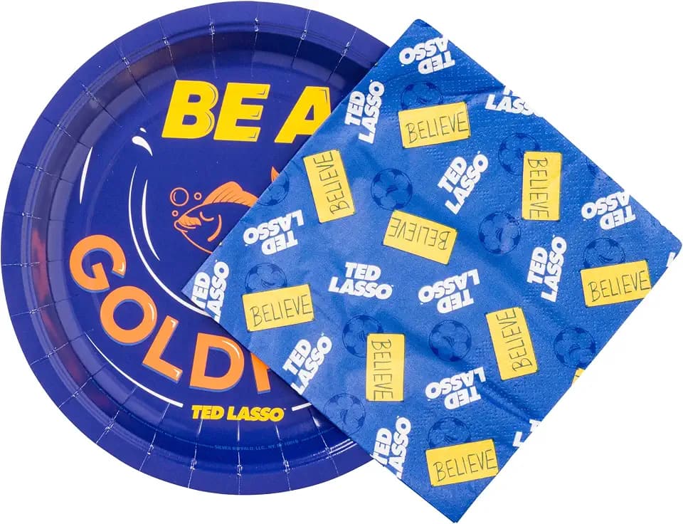 Silver Buffalo Ted Lasso Believe Soccer, 32 Pack Party Pack
