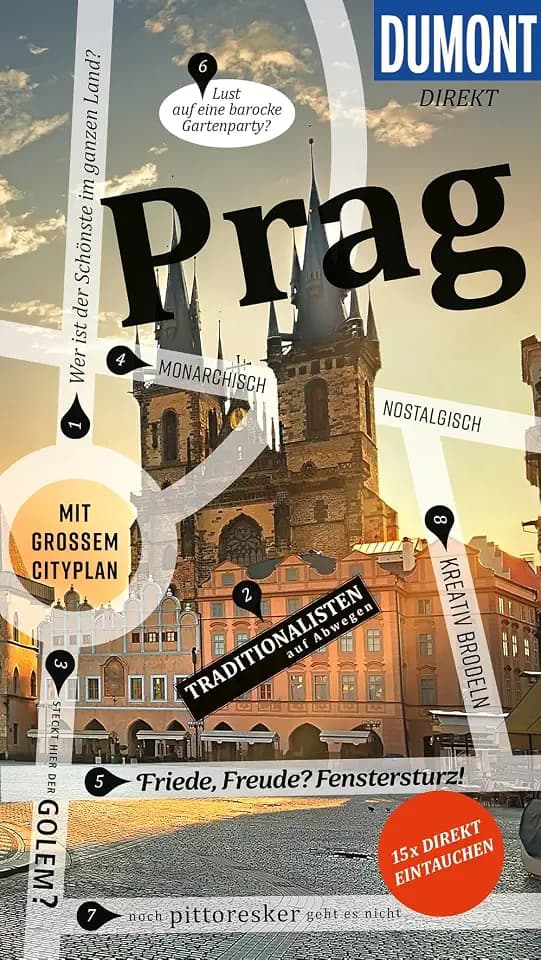 DUMONT direkt Reiseführer Prag: Mit großem Cityplan