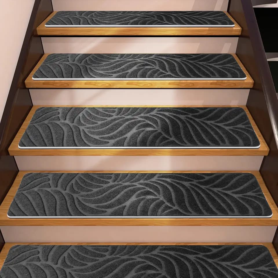 Non-Slip Stair Treads 8x30 in 15 Pack for Wooden Steps Indoor