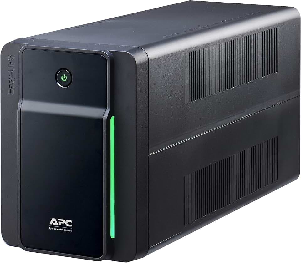 APC by Schneider Electric Easy UPS - BVX1600LI - unterbrechungsfreie Stromversorgung 1600 VA/900 watt, Batteriesicherung & Überspannungsschutz, Backup-Batterie mit AVR, LED-Anzeigen