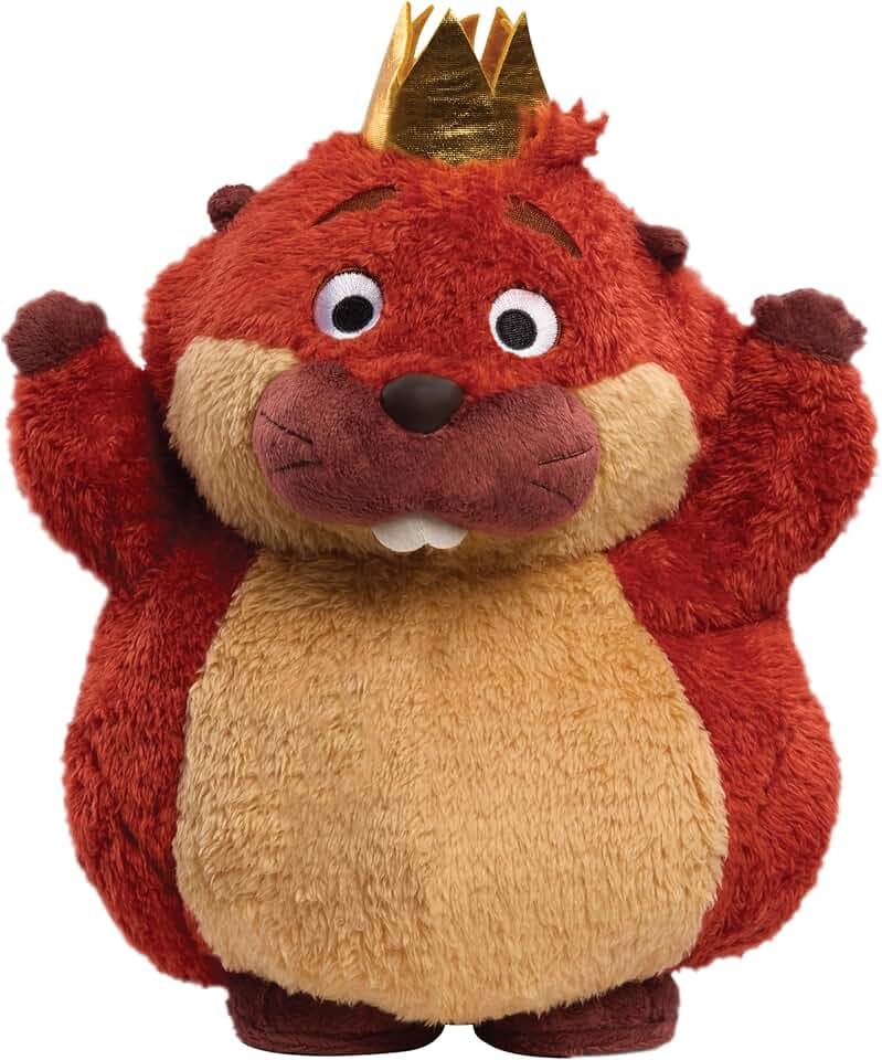 Just Play Disney & Pixar Hoppers Workin’ Out King George Interaktives 29-cm Plüschtier mit Musik & Bewegung, Spielzeug für Kinder ab 3 Jahren