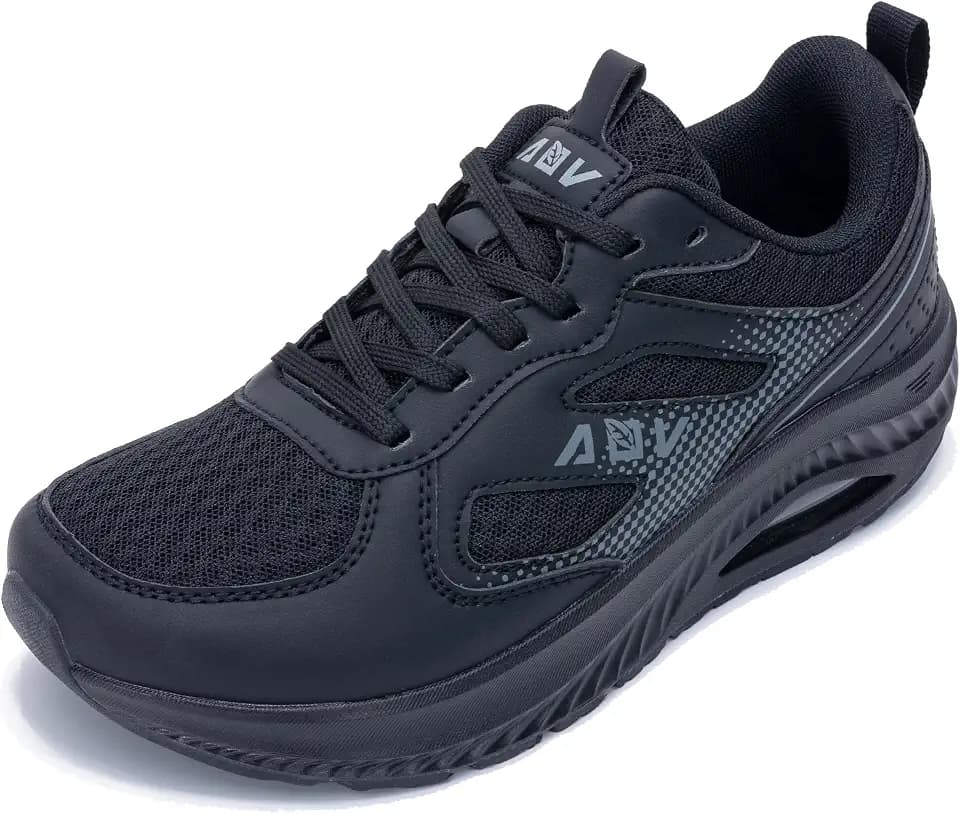 Women Wide Toe Box Shoes with Arch Support Walking Shoes Plantar Fasciitis Orthotic Tennis Sneakers for Fooot Pain Relief and Long Standing