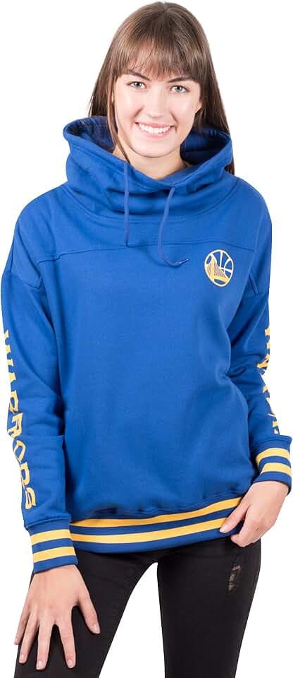 Ultra Game Damen Fleece-Hoodie-Pullover, Sweatshirt, Trichterkragen Damen-Kapuzenpullover aus Fleece, Trichterkragen (1er Pack)