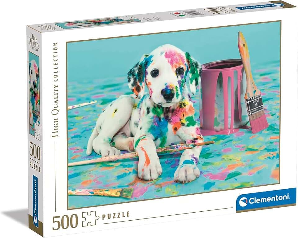 Clementoni - 35150 - HQ Collection Puzzle - The Funny Dalmatian - 500 Teile