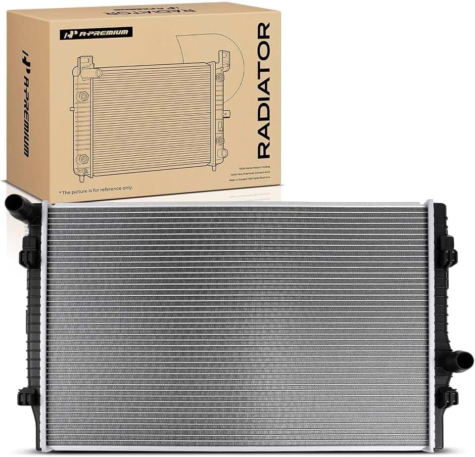 A-Premium Engine Coolant Radiator Assembly Compatible with Volkswagen, Audi