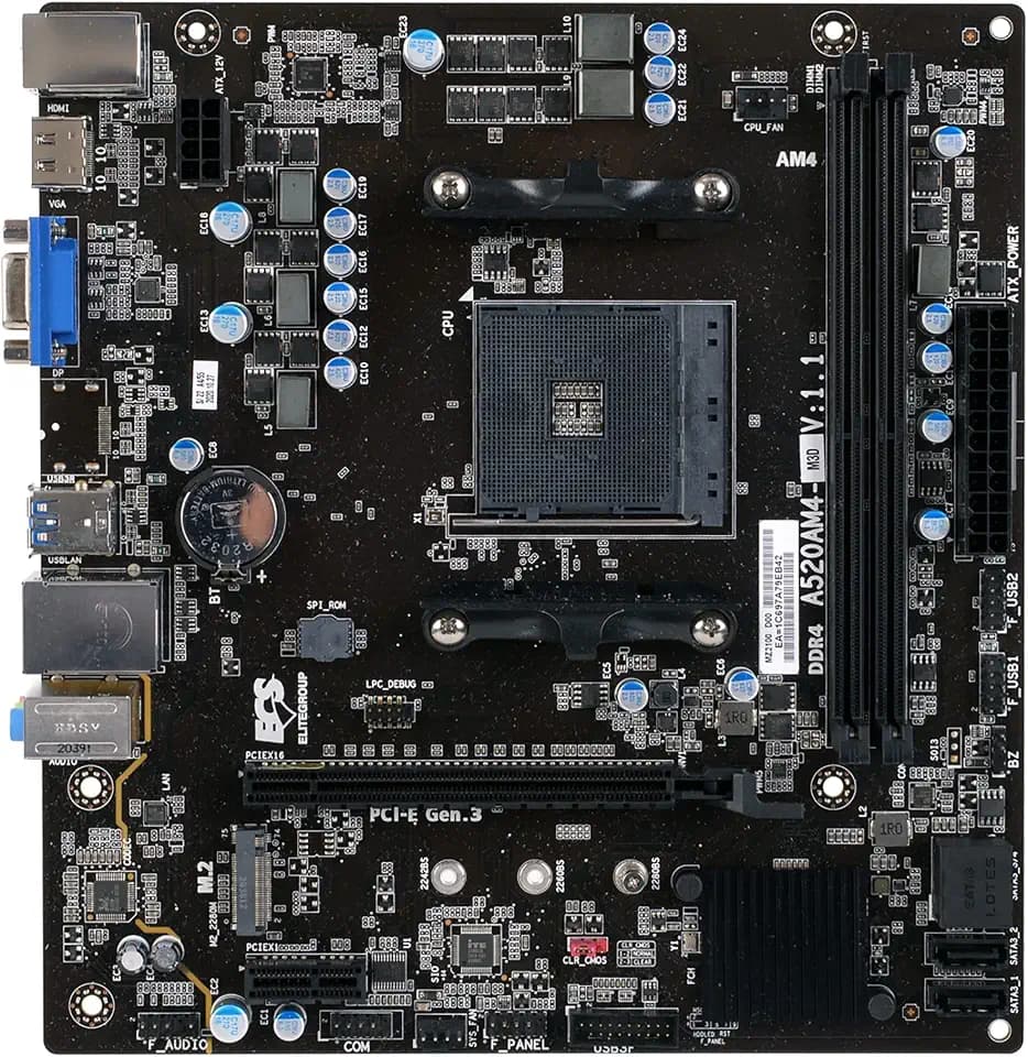 A520AM4-M3D1.1 Motherboard