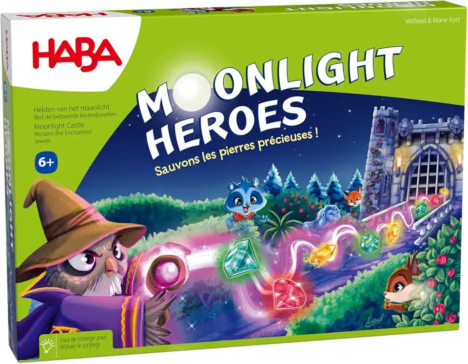HABA - Moonlight Heroes - Jeu de société - 5 Ans et Plus - 306484 Coloré