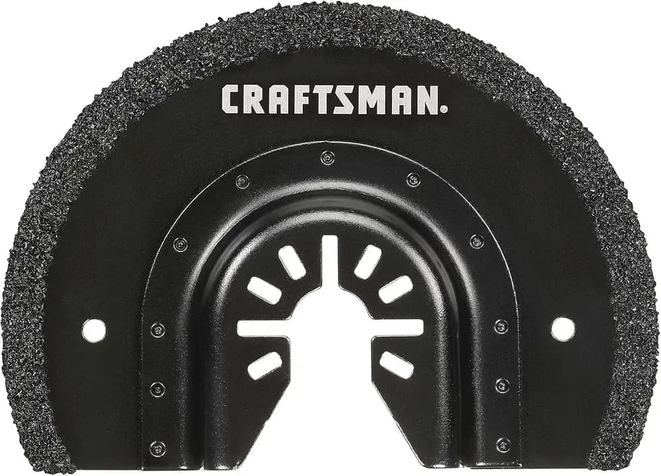 CRAFTSMAN Carbide Oscillating Tool Blade, Grout Removal Blade (CMAO400)